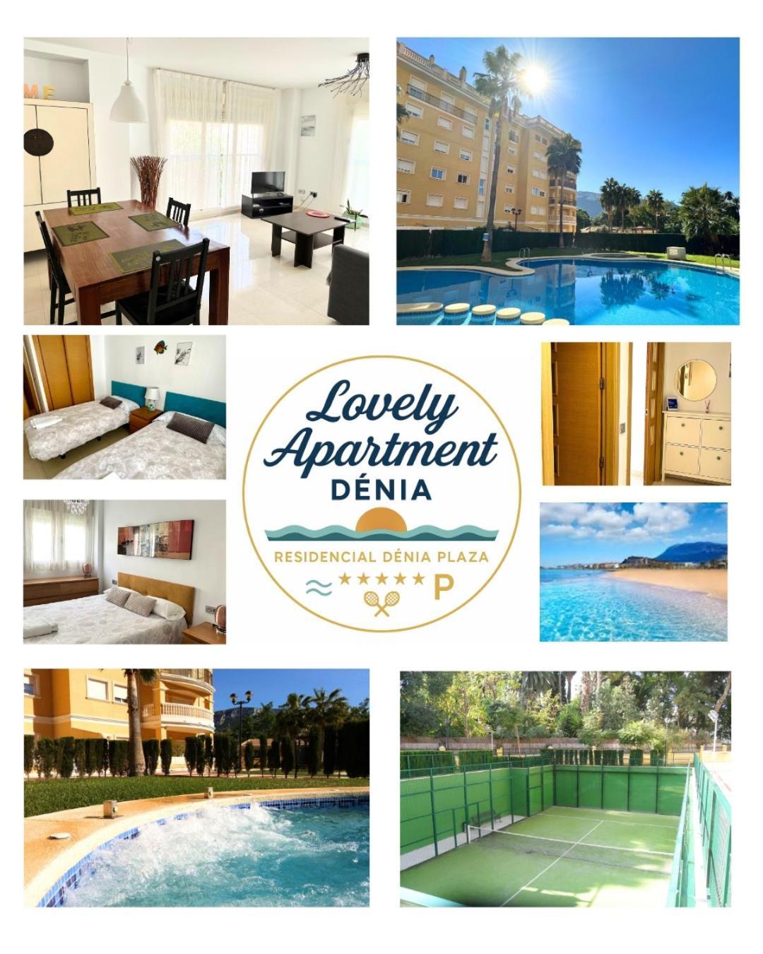 Lovely Apartment Denia, Piscina, Jacuzzi, Padel, Parking Zewnętrze zdjęcie